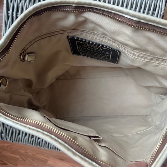 Coach Brown and Tan Women's Bag - Picture 9 of 12